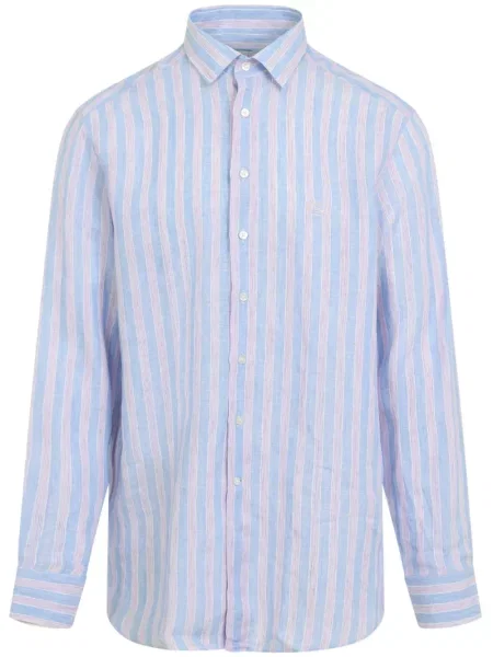 Cămașă Etro cu dungi albastru