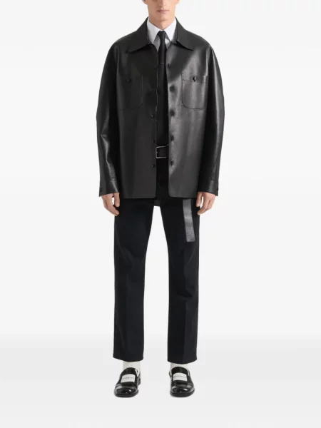 Blugi drepți Givenchy negru
