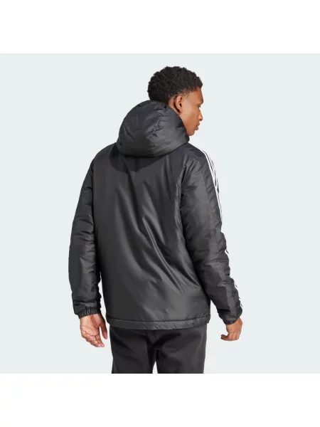 Bunda Essentials Insulated Hooded černá