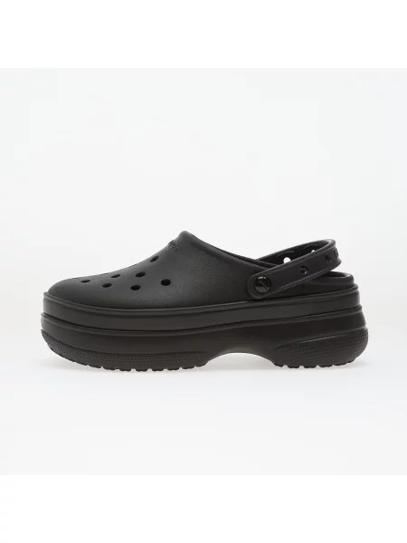 Sneakers Crocs Classic Stacked Clog Black/Black EUR negru