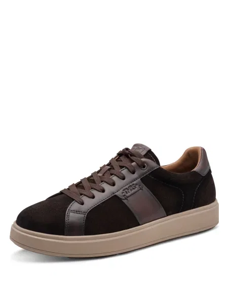 Sneakerși Tamaris maro