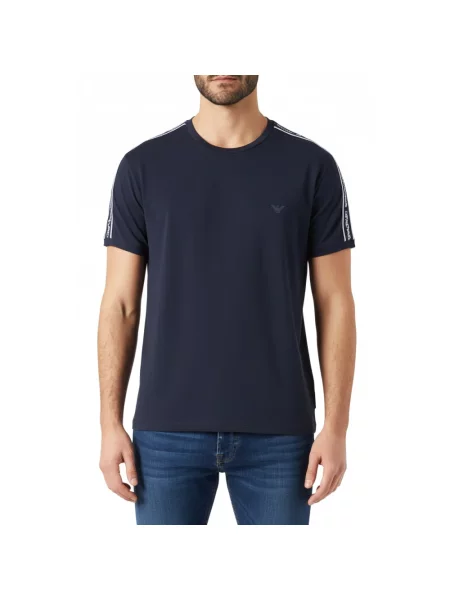 Koszulka Emporio Armani niebieska
