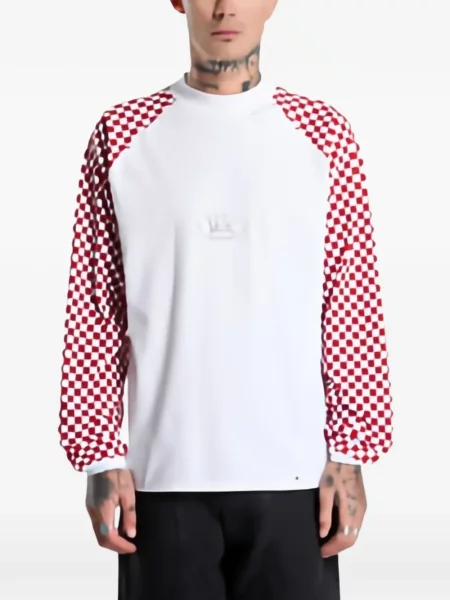 Lung tricou Vans alb
