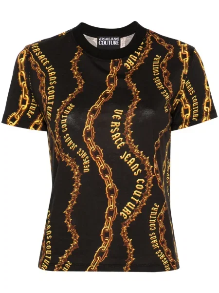 Tricou Versace Jeans Couture negru