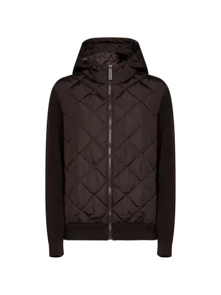 Яке Canada Goose с качулка кафяво