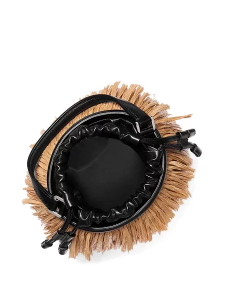 Curea Michael Kors Collection cu paiete de costum plisată negru