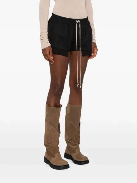 Pantaloni scurți Rick Owens negru