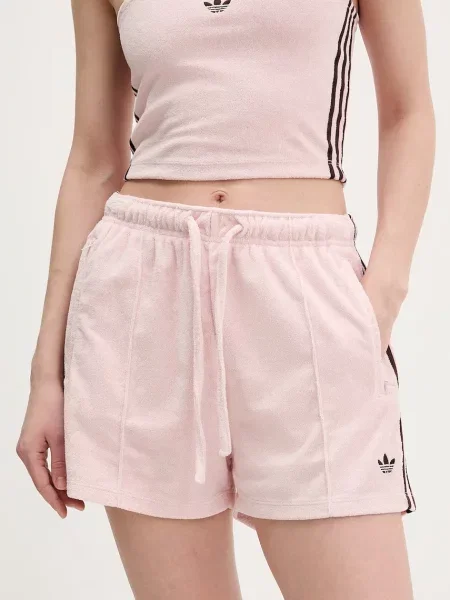 Kratke hlače adidas Originals roza