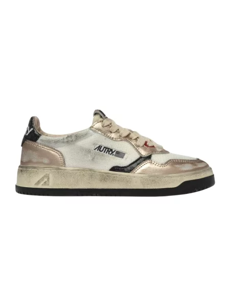Sneakersy Autry skórzane retro białe