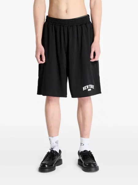 Pantaloni scurți Awake Ny plasă negru