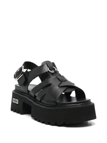 Sandale Cult din piele negru