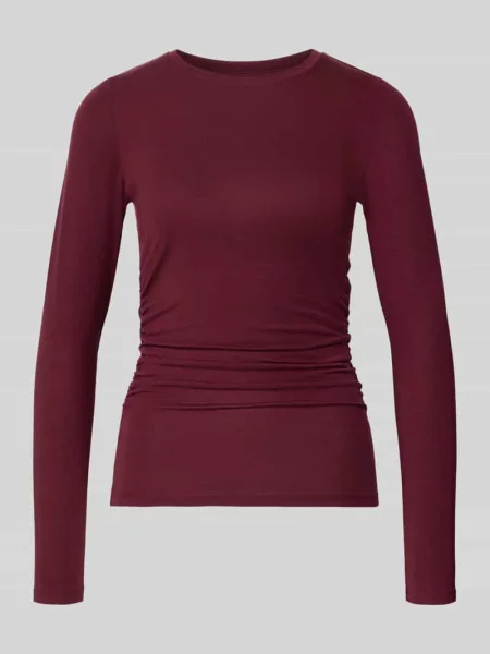 Bluzka z długim rękawem o kroju slim fit z mieszanki lyocellu model AVA' Vero Moda