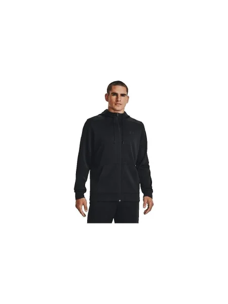 Hanorac cu glugă Under Armour din fleece negru