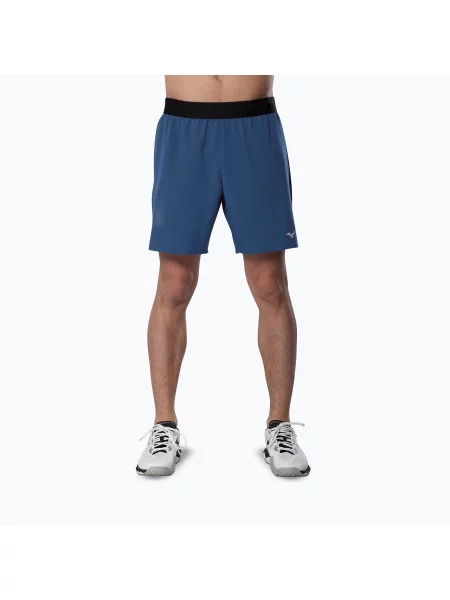 Férfi futó rövidnadrág Mizuno Core estate blue. Méret: S kék