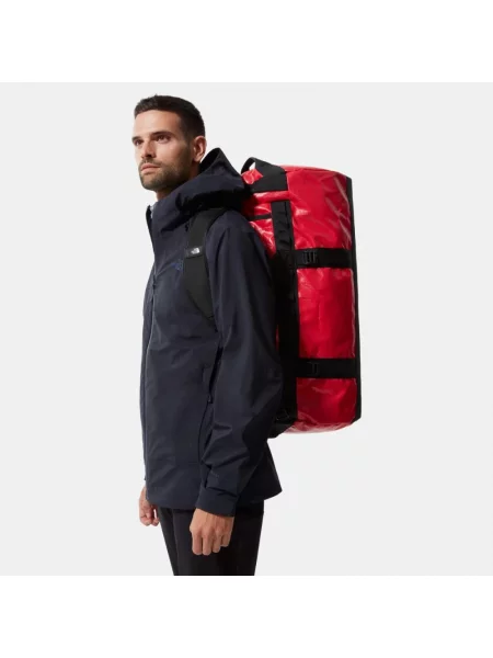 Torba podróżna The North Face Base Camp Duffel M 71 l red/black czerwona