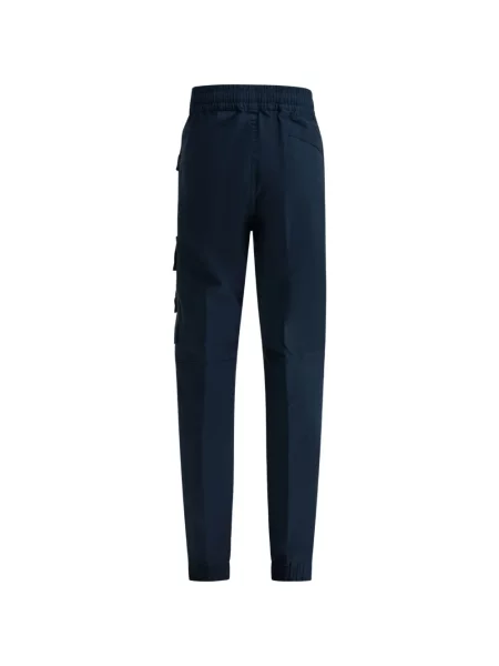 Spodnie cargo dziecięce Stone Island niebieskie