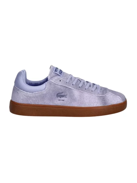 Sneakersy Lacoste zamszowe fioletowe