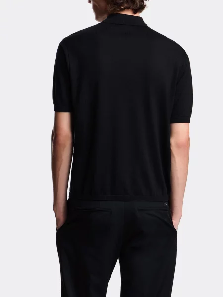 Поло Emporio Armani черное