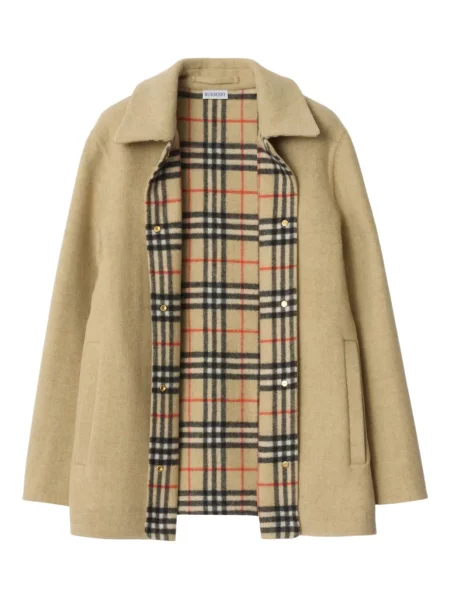 Cămașă Burberry de lână în carouri