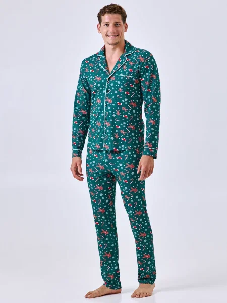 Пижама Libertine зеленая