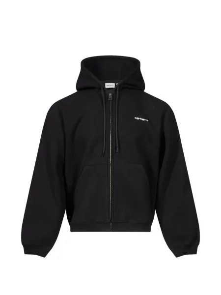 Geacă Carhartt Wip cu glugă negru