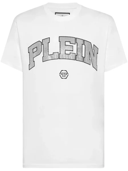 Tricou Philipp Plein alb