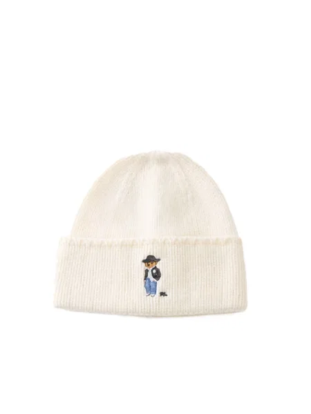 Polo Ralph Lauren Căciulă deschis / albastru / brocart / gri metalic bej