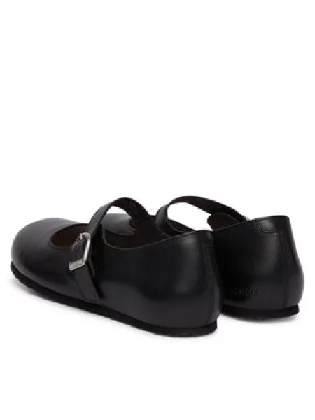 BIRKENSTOCK Odprte balerinke Santa Clarita LENA' črna
