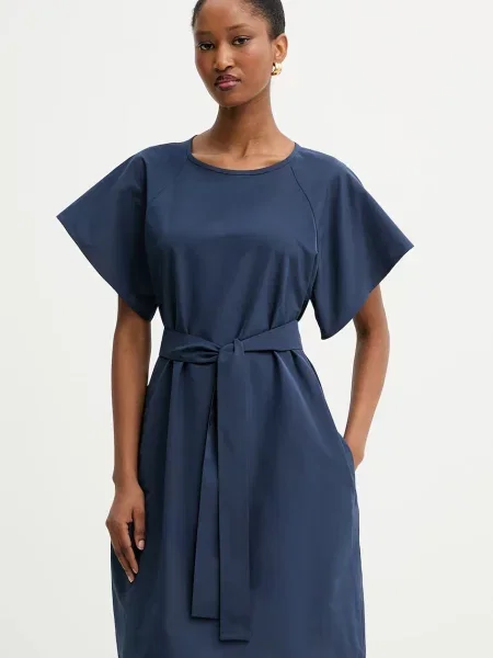 Weekend Max Mara rochie DENIS bleumarin mini drept