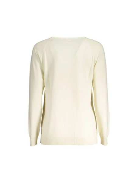 Bluza North Sails z dżerseju z dekoltem w łódkę beżowa