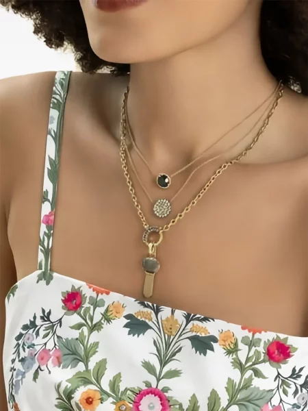 Colier Sylva & Cie negru
