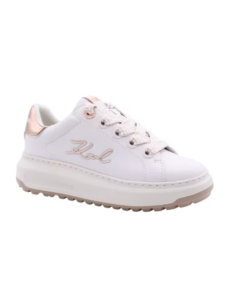 Sneakersy Karl Lagerfeld beżowe