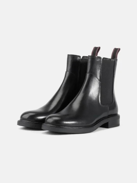 Vagabond Shoemakers Členková obuv s elastickým prvkom Freya čierna