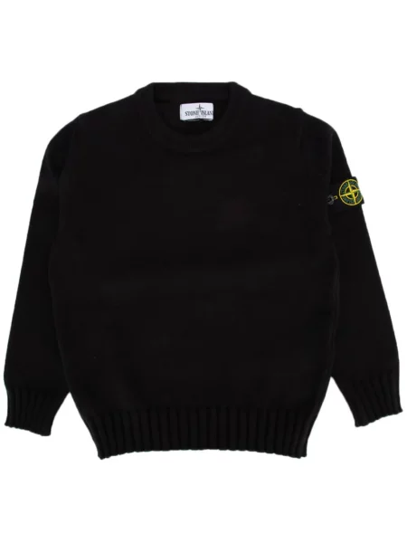 Bluza dziecięca Stone Island czarna