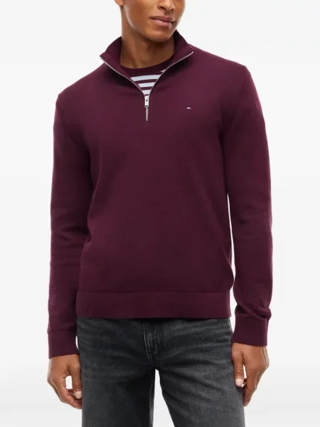 Pulover Tommy Hilfiger tricotate roșu