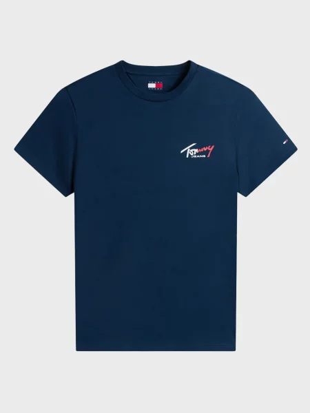 Футболка Tommy Jeans синя