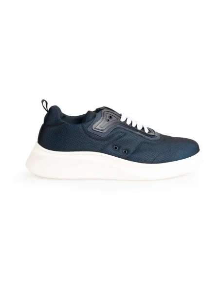Sneakersy Baldinini skórzane niebieskie