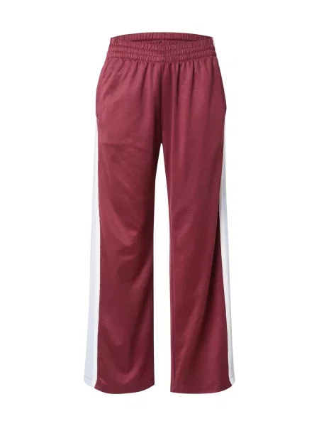 Abercrombie & Fitch Pantaloni albastru deschis / mov zmeură alb