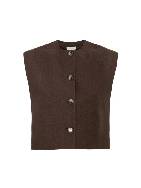 Antioch Vesta Theresa tmavohnedá / šedobiela