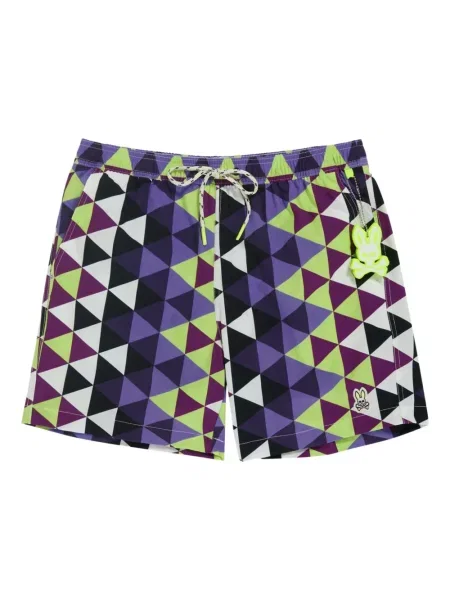 Spodní díl plavek Psycho Bunny fialový