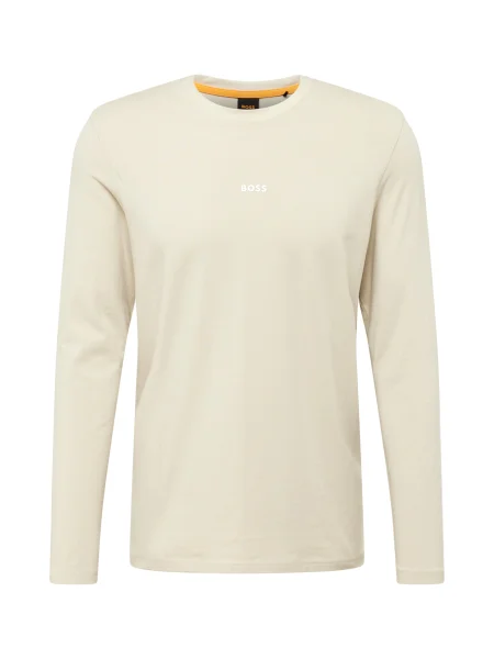 Tricou mânecă lungă Boss bej
