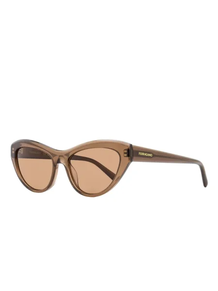 Ochelari de soare Ferragamo Eyewear maro