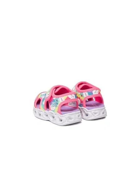 Skechers Sandale Heart Lights Sandals-Cutie Clouds ružičasta
