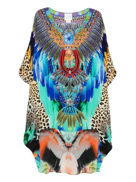 Rochie mini Camilla de costum albastru