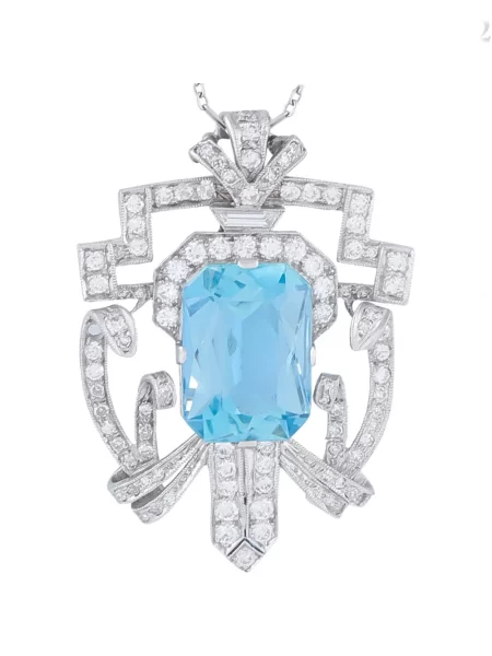 Diamant pandantiv Lb Exclusive argintiu