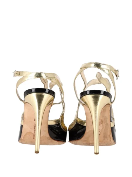 Pantofi cu toc Rupert Sanderson din piele slingback negru