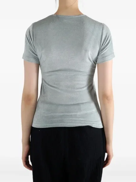 Tricou Baserange scurt gri