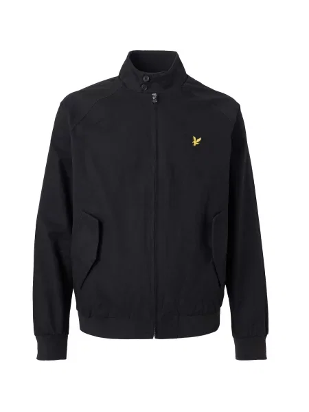 Lyle & Scott Geacă de primăvară-toamnă Harrington' negru