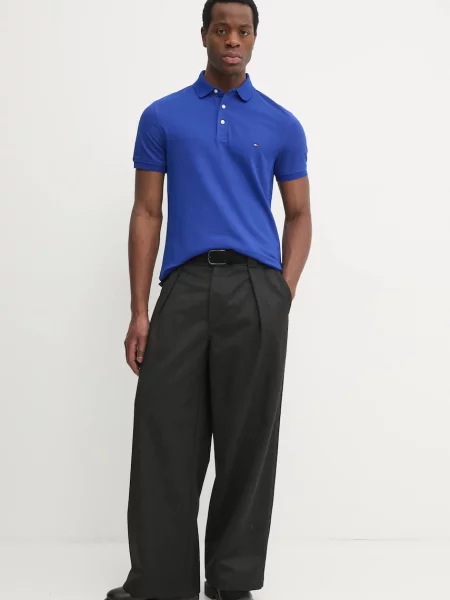 Polo majica Tommy Hilfiger modra