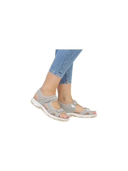 Pantofi Rieker gri